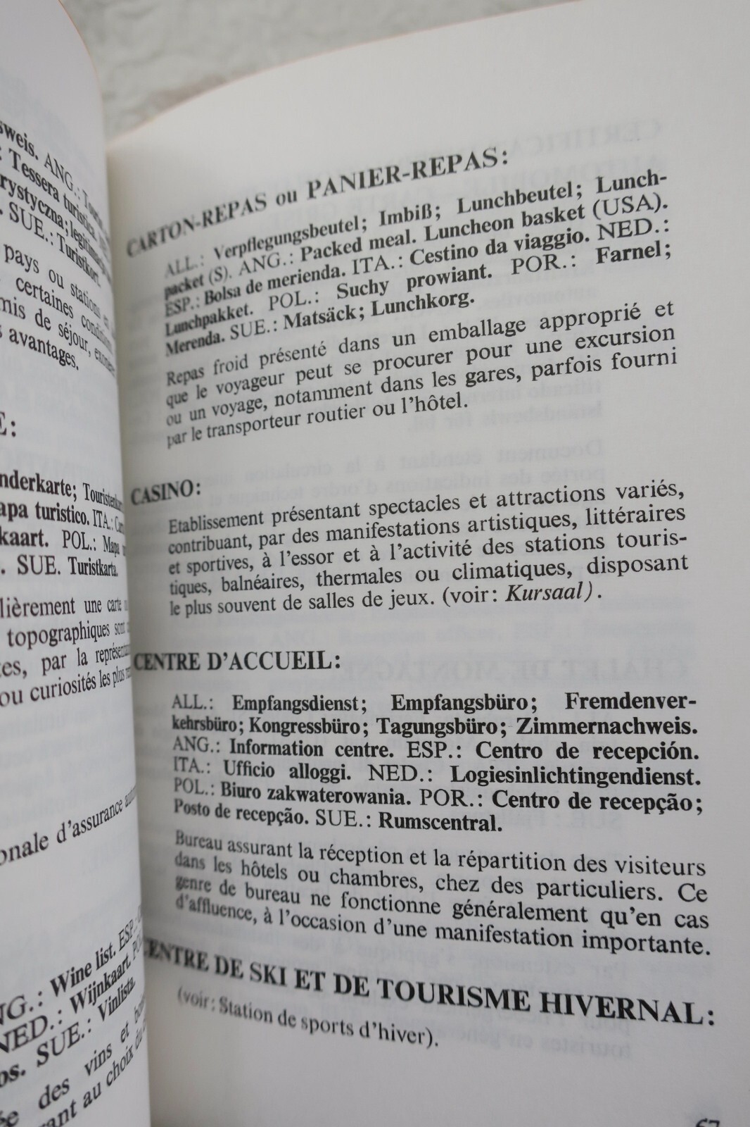 International Tourist Dictionary - Monte Carlo - Image 7