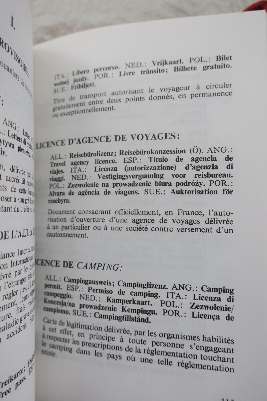International Tourist Dictionary - Monte Carlo - Image 6