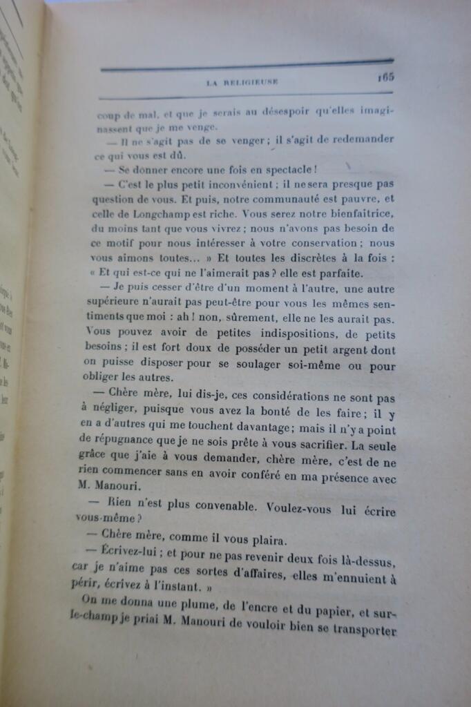 Complete reproduction of Diderot's Nun