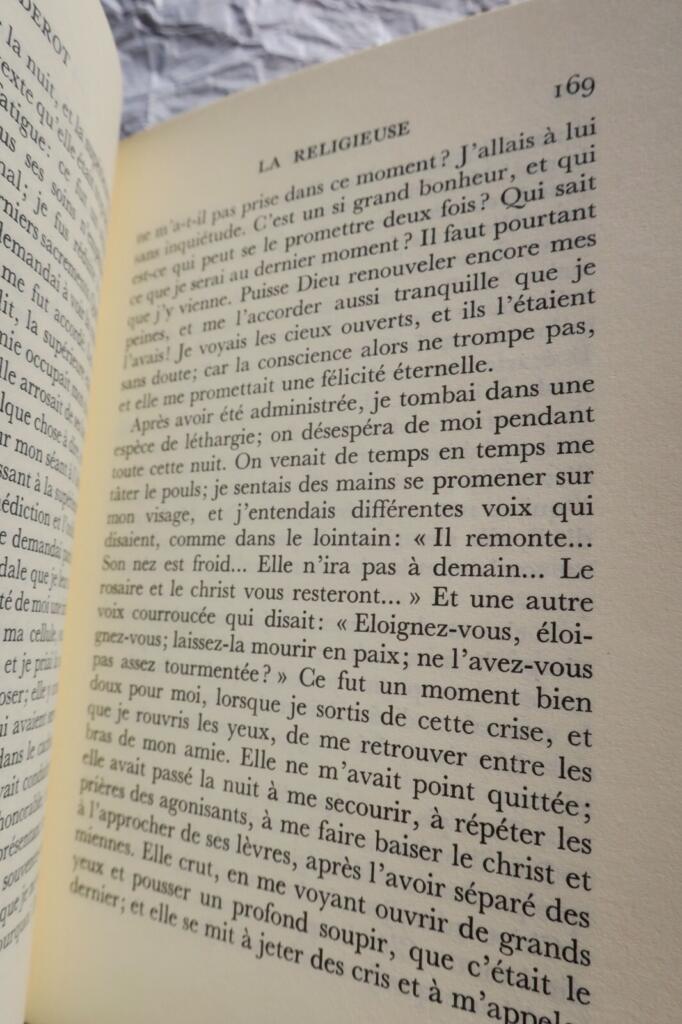 DIDEROT LA RELIGIEUSE
