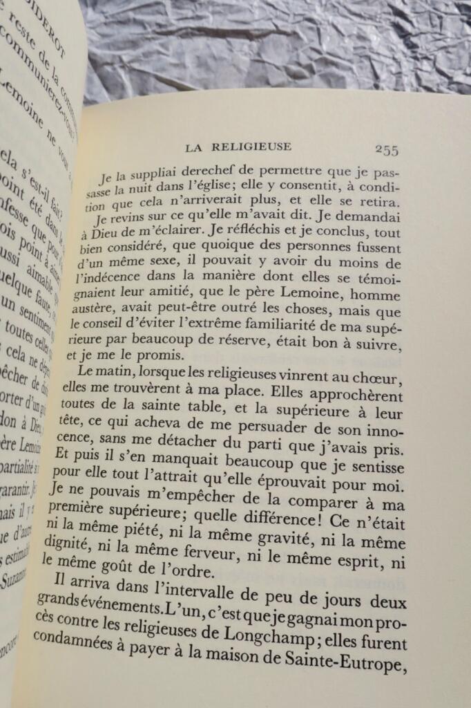DIDEROT LA RELIGIEUSE