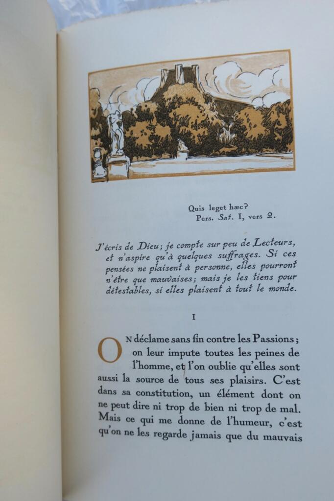 DIDEROT Pensées philosophiques. Suivies du Rêve 1926