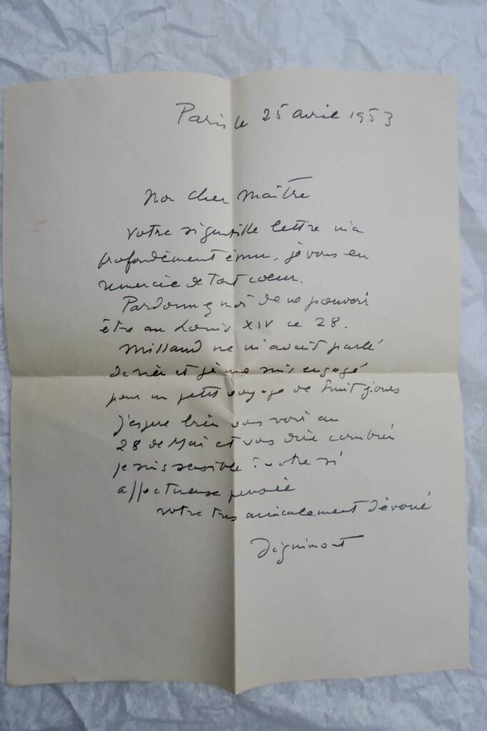 Autographed Letter