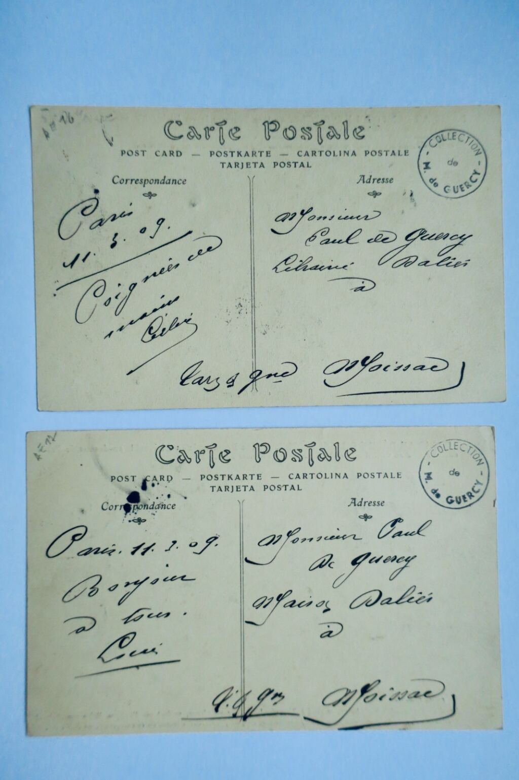 Luftschifffahrt über Paris, 1909