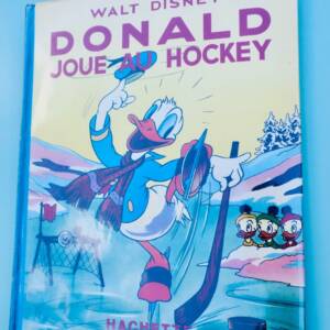 DISNEY, Walt Donald joue au hockey 1941