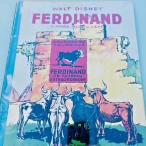 ウォルト・ディズニー著、ロバート・ローソン挿絵、1939年刊「 Ferdinand 」
