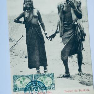 Djibouti DANKALI souvenirs d'abyssinie