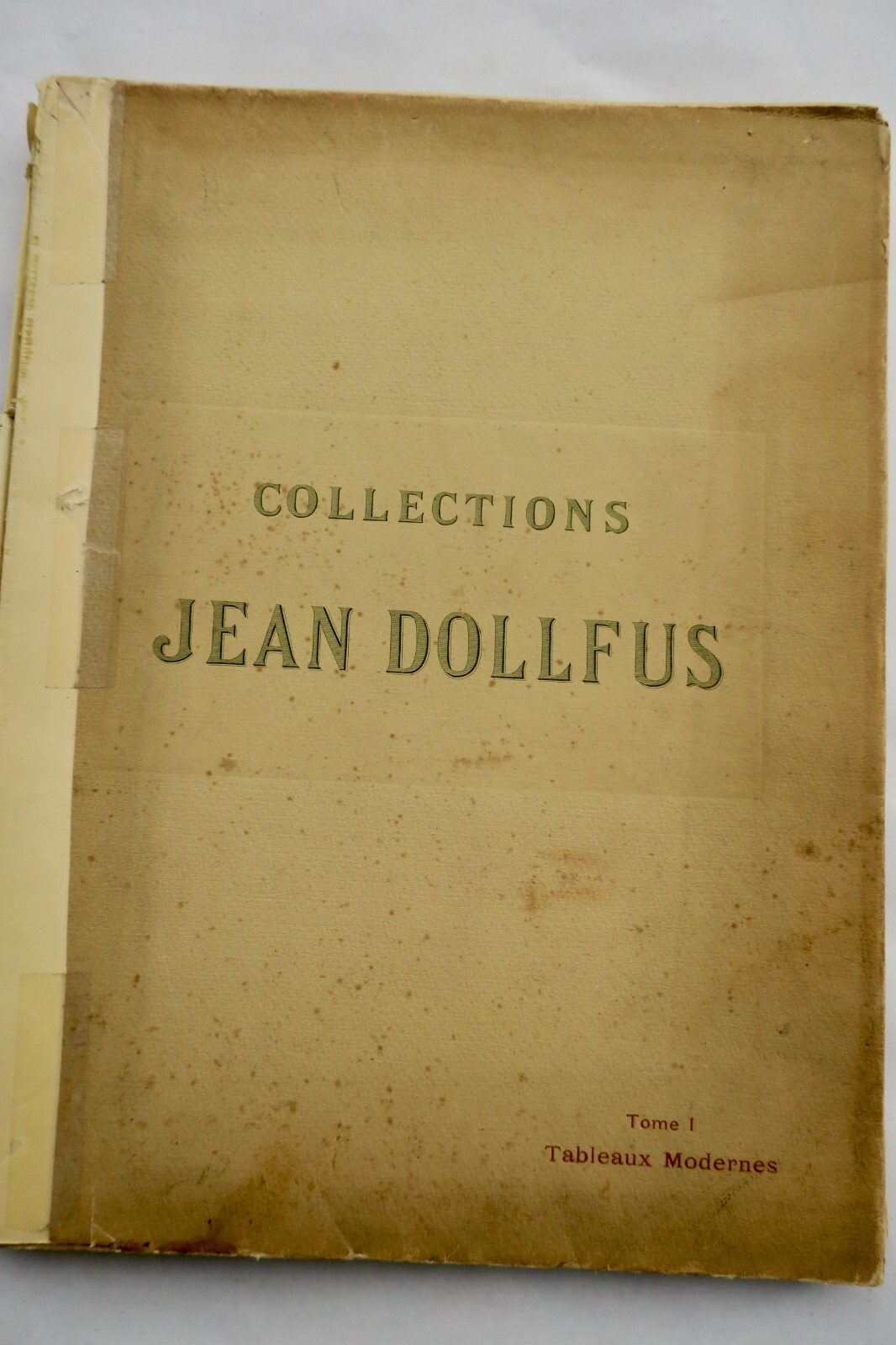 現代絵画のオークションカタログ<span class="lla-card-orig-wrap"><span class="lla-card-orig">❦ Dollfus CATALOGUE DE TABLEAUX MODERNES 1912</span></span> - La Librairie Antique