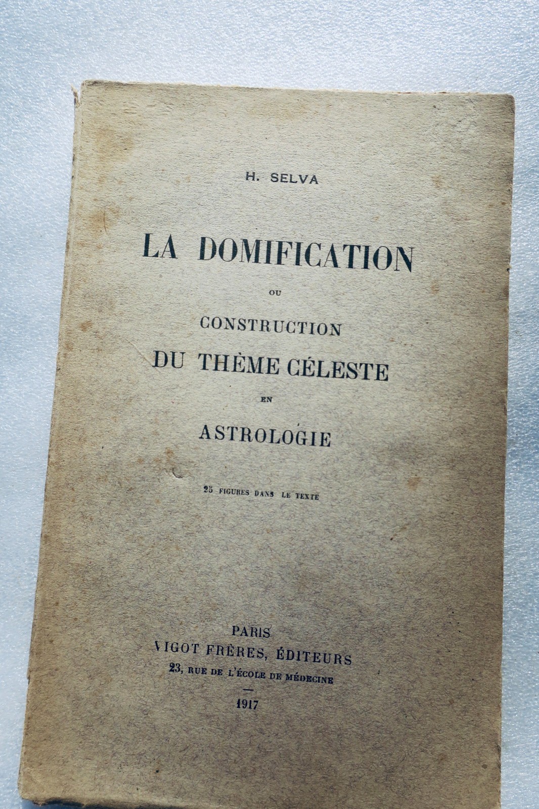 Domification, Or Construction Theme Celestial Jewelry Astrologie 1917