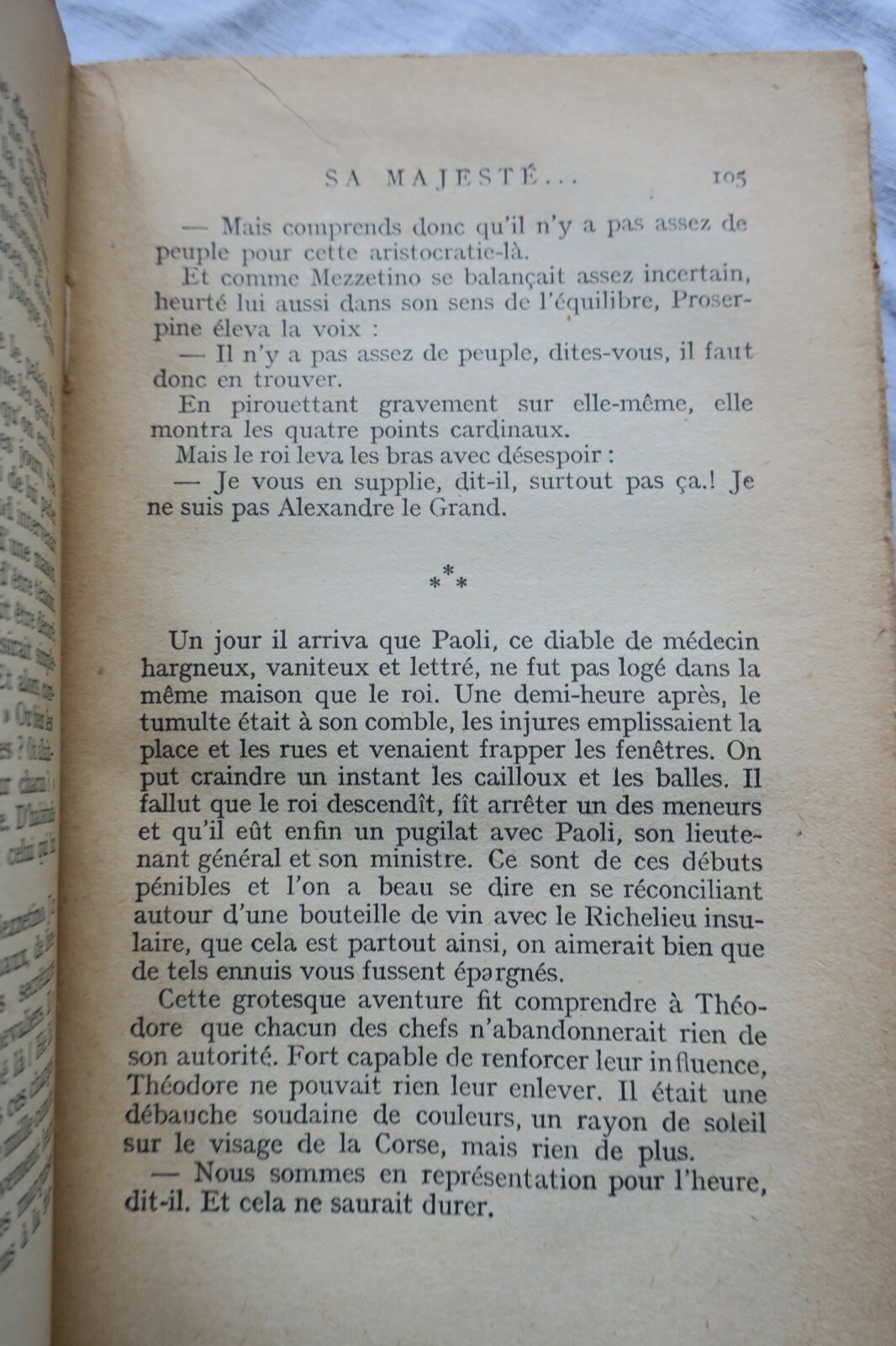 Dominique ( Pierre ) Sa majesté Grasset + dédicace à Robert Garric - Image 4