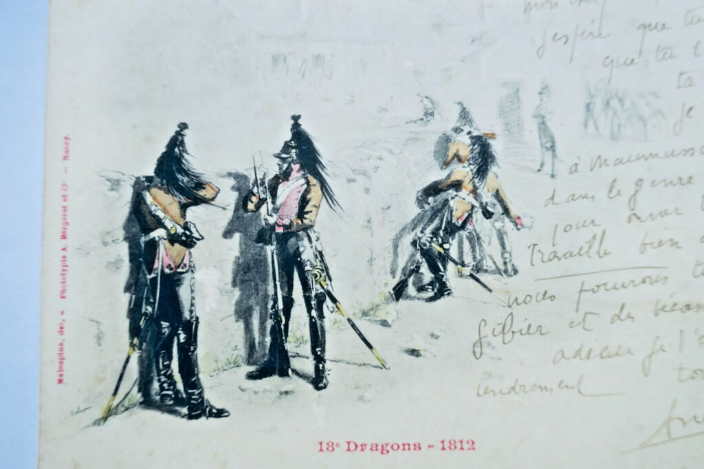Dragons 1812 Military Illustration