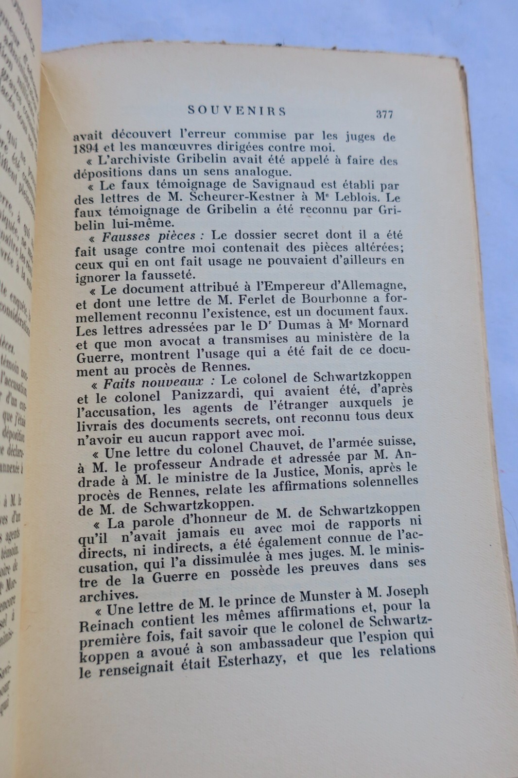 A. Dreyfus的回忆与信件<span class="lla-card-orig-wrap"><span class="lla-card-orig">❦ DREYFUS, A. Souvenirs et correspondance. 1936</span></span> - La Librairie Antique