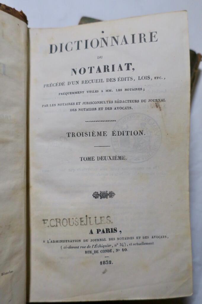 Wörterbuch des Notariatsrechts