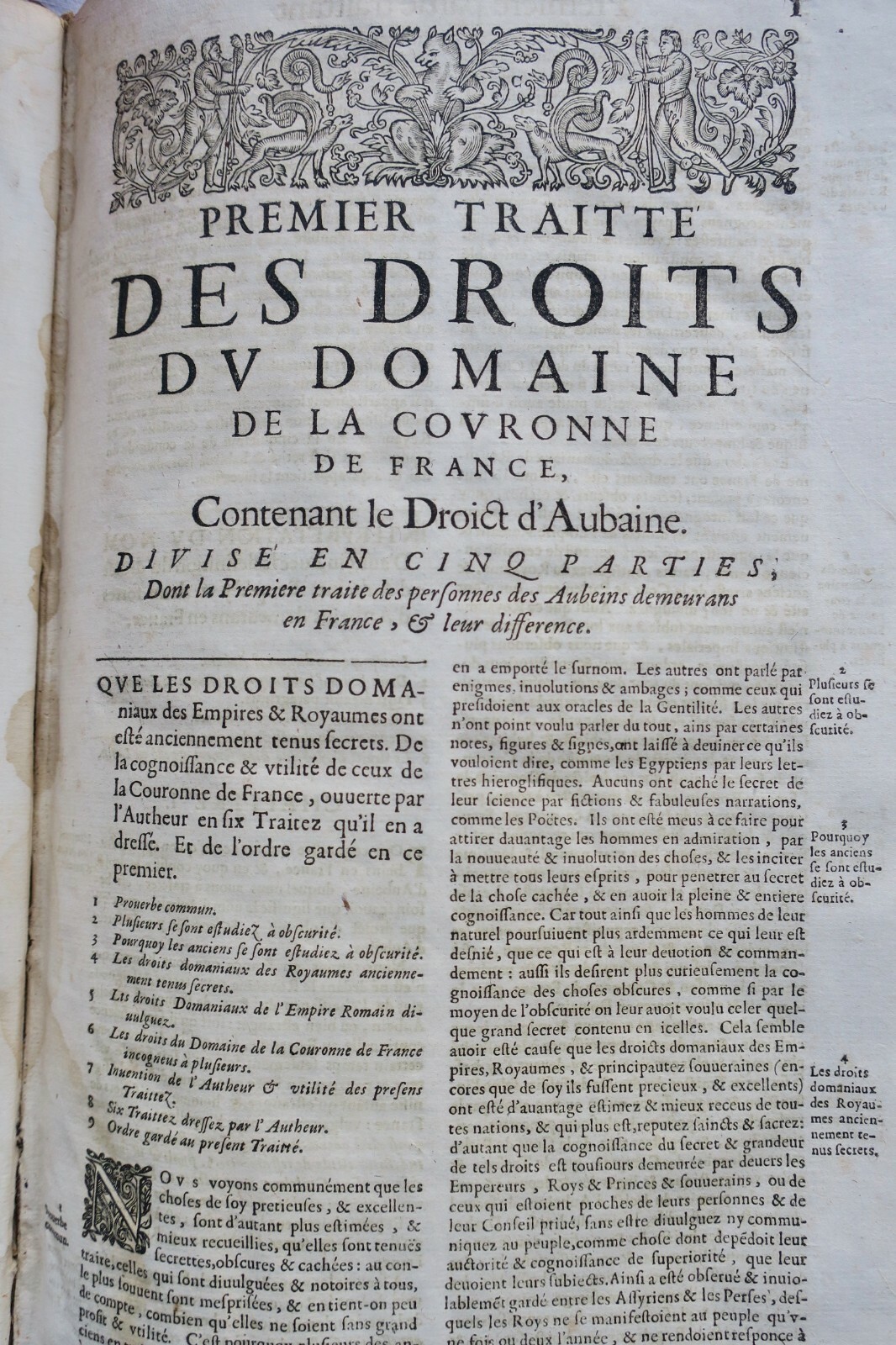 Droit Jean Bacquet 1658 avocat du roy en la chambre du trésor 1658 – Image 7