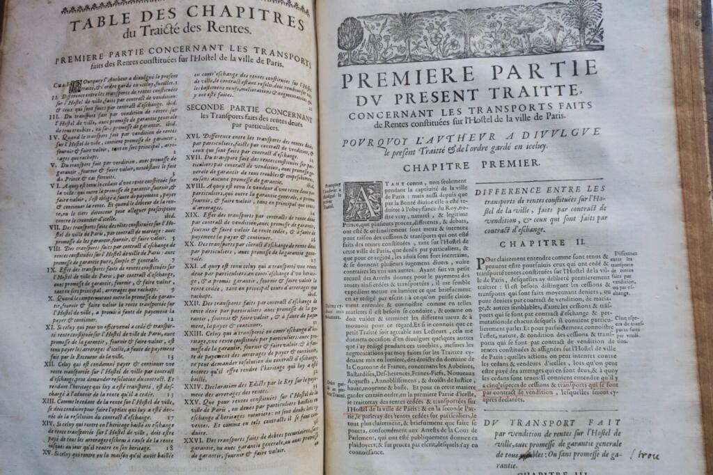 Droit Jean Bacquet 1658 avocat du roy en la chambre du trésor 1658