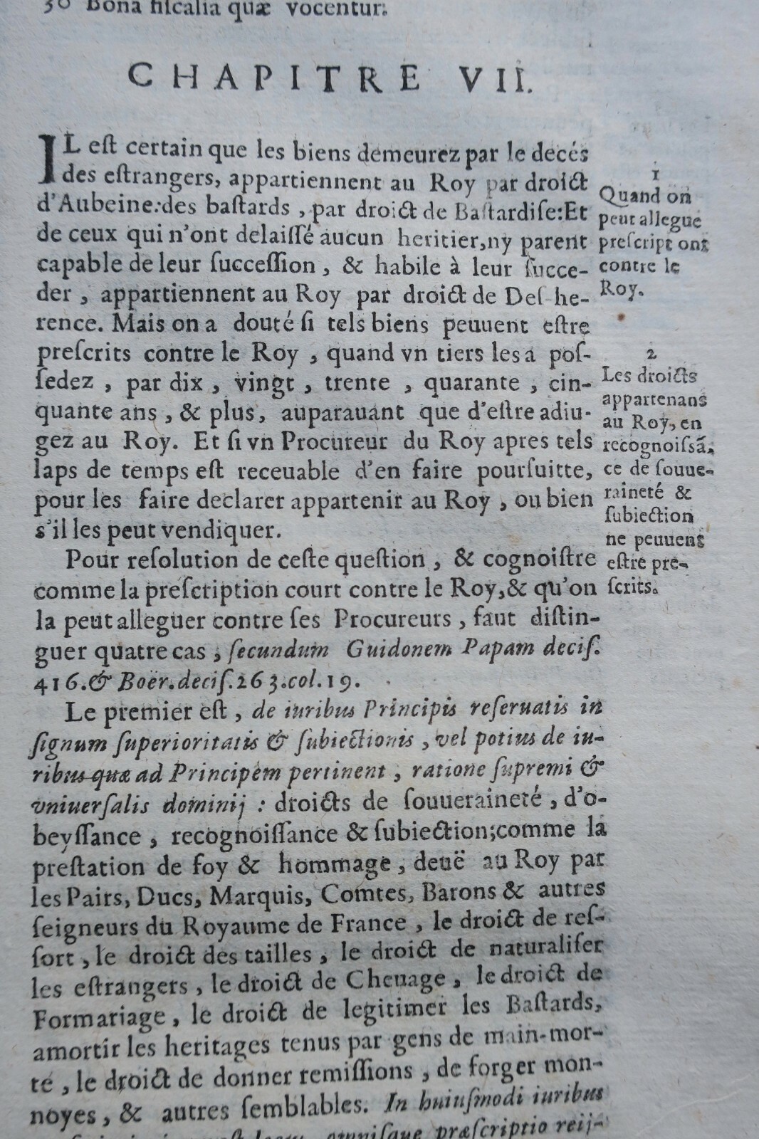 Droit Jean Bacquet 1658 avocat du roy en la chambre du trésor 1658 – Image 11