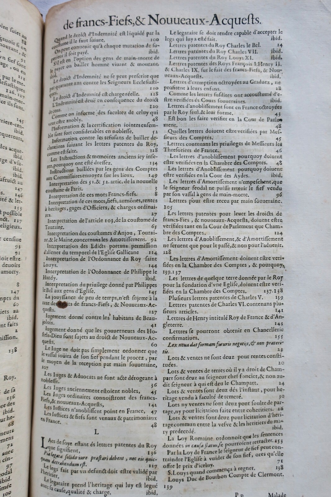 Droit Jean Bacquet 1658 avocat du roy en la chambre du trésor 1658 – Image 3