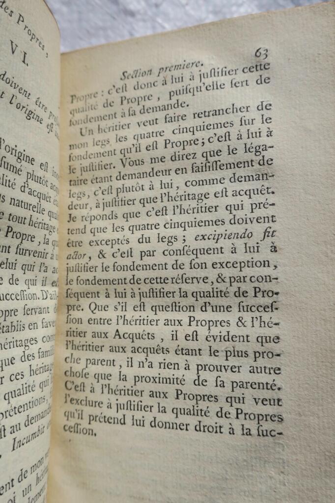 Treatises on Property and Donations
