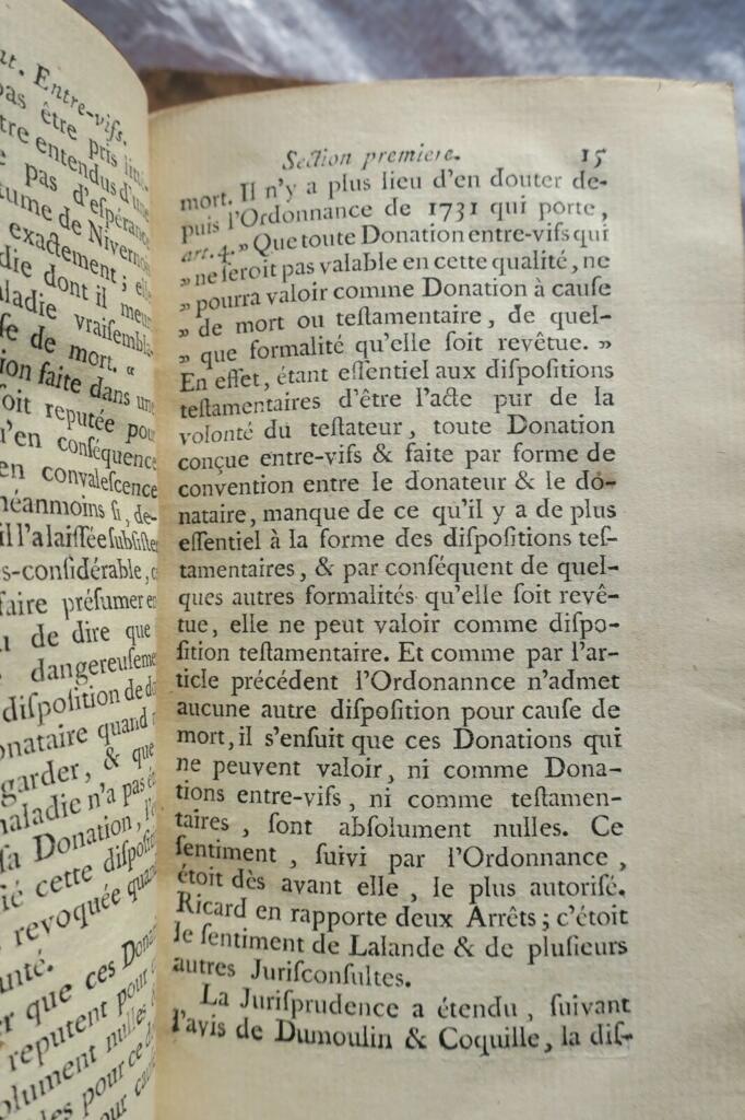 Treatises on Property and Donations