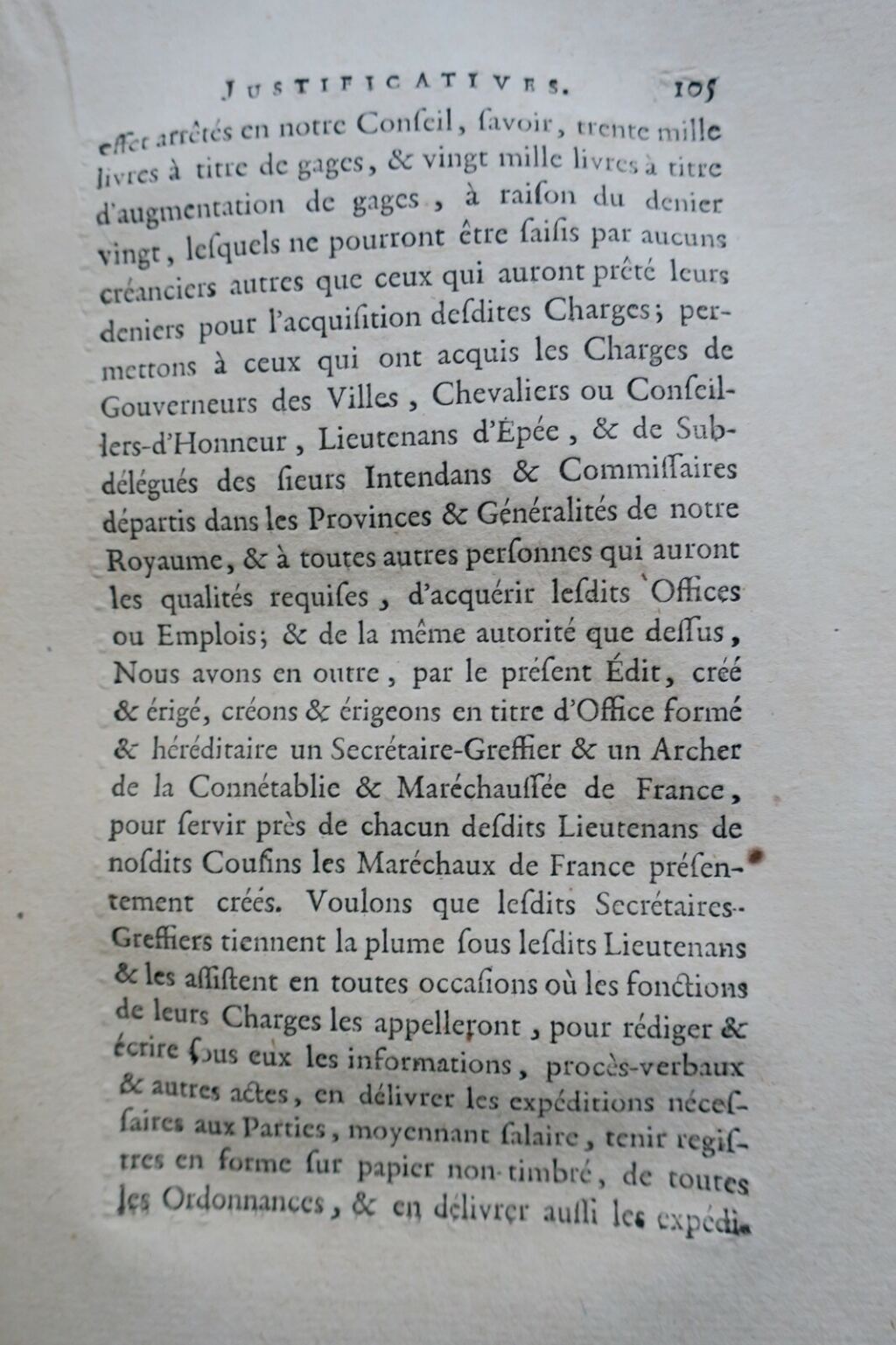 Legal Treatise on French Marshals Court