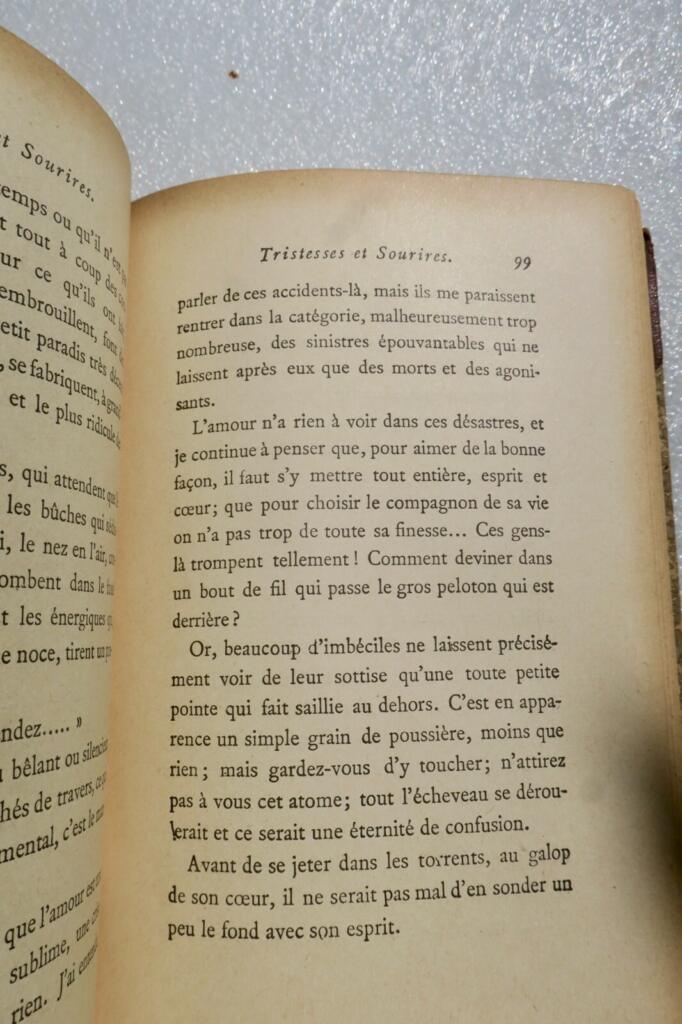 Sorrows and Smiles - French Literary Collection