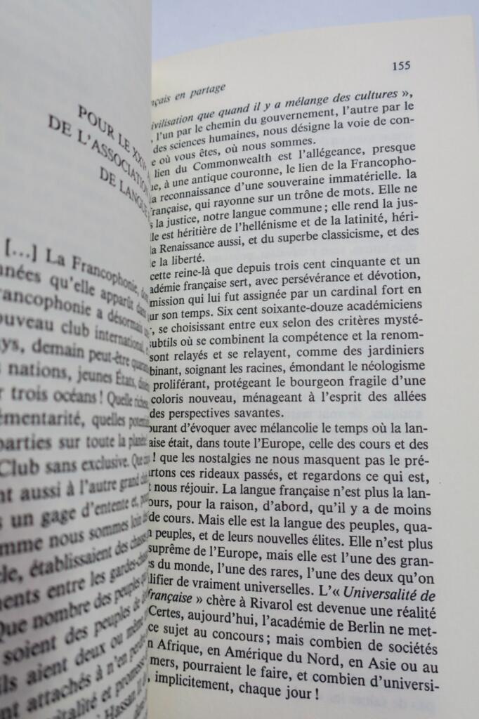 Reflections on French Language and National Identity
