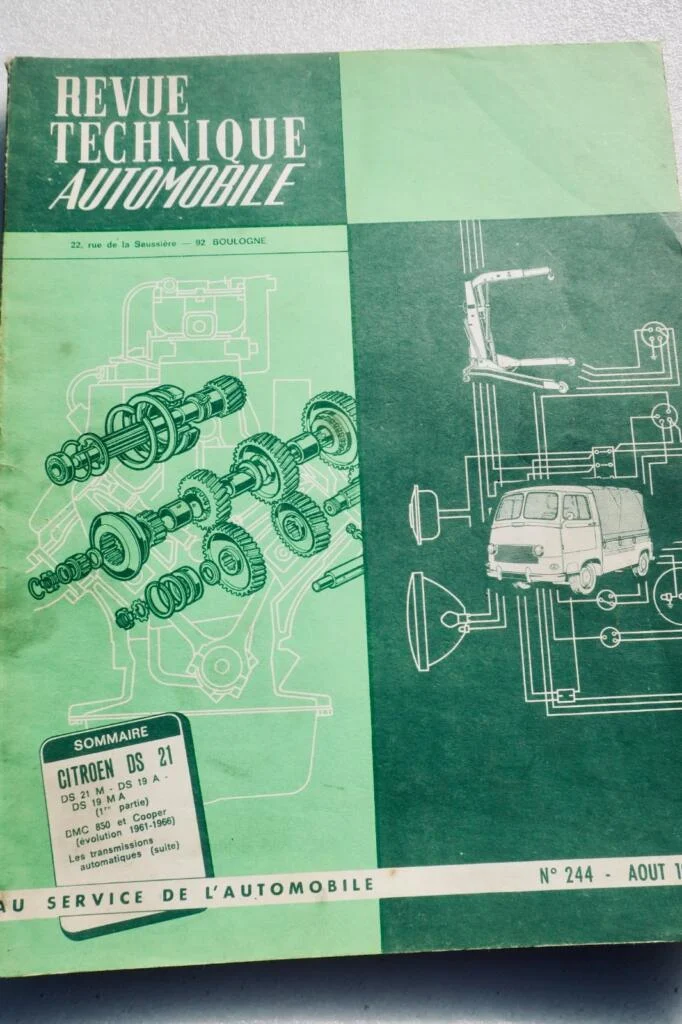 DS 21 CITROEN 1966 RTA