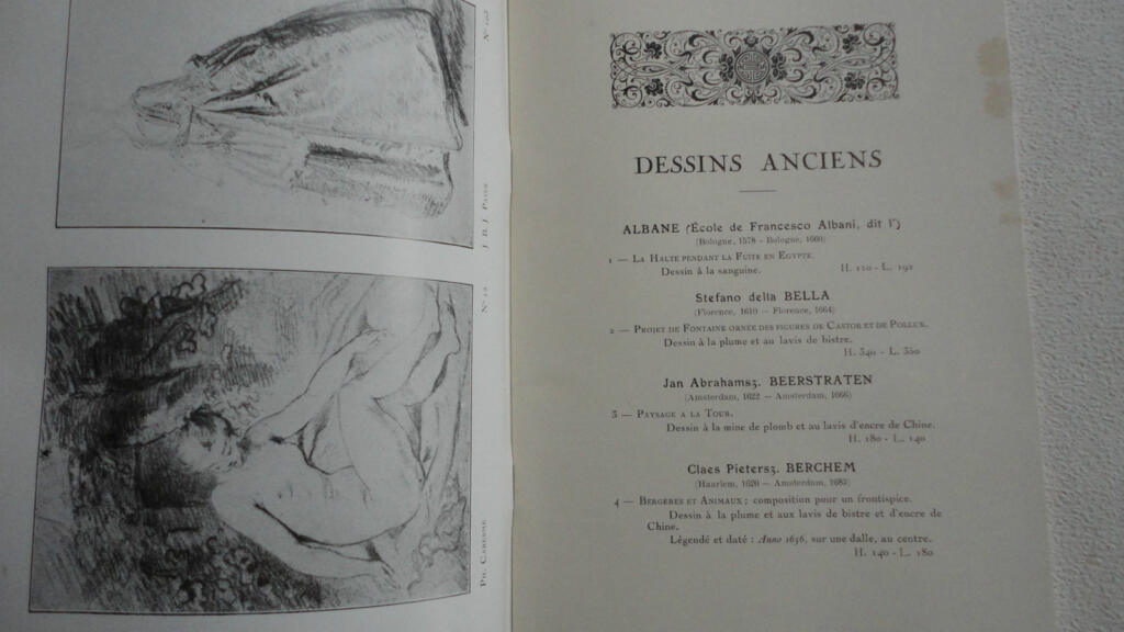 Old Masters Drawings Collection Auction Catalog