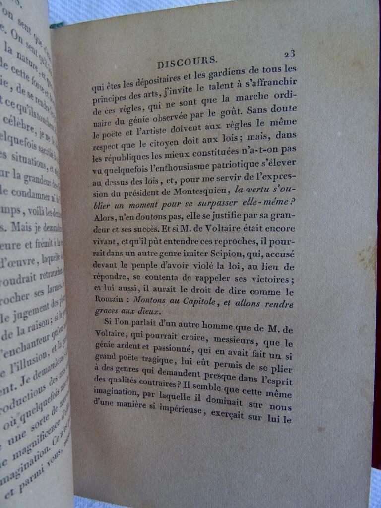DUCIS (J.F.). Oeuvres 1827