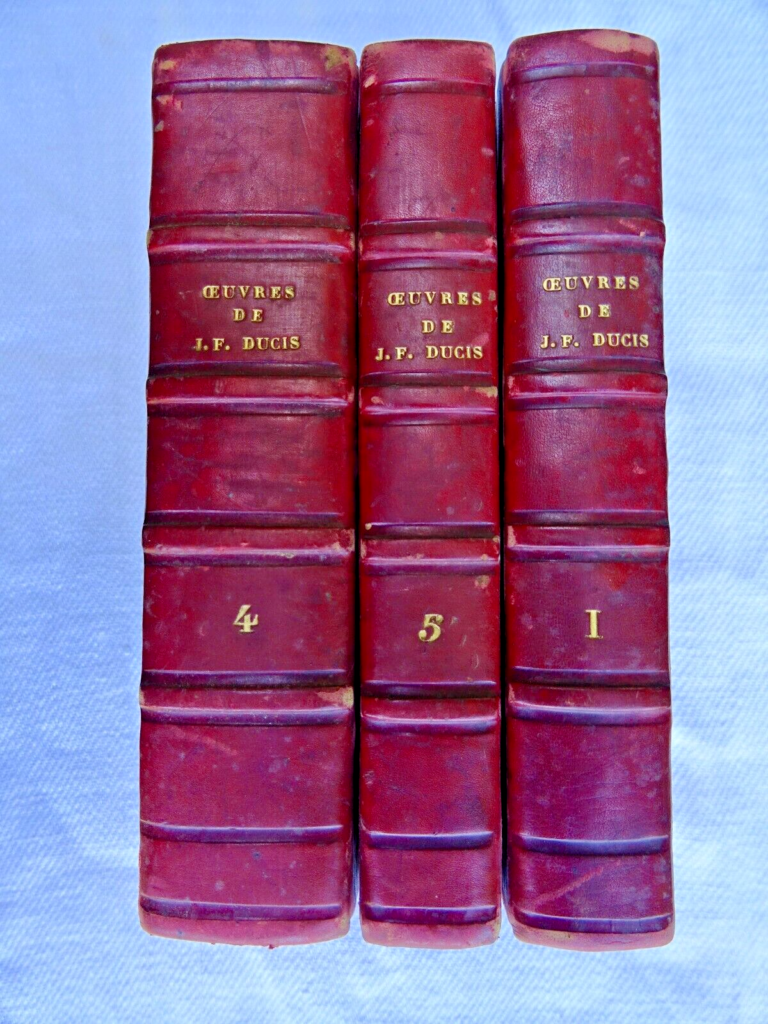 DUCIS (J.F.). Oeuvres 1827