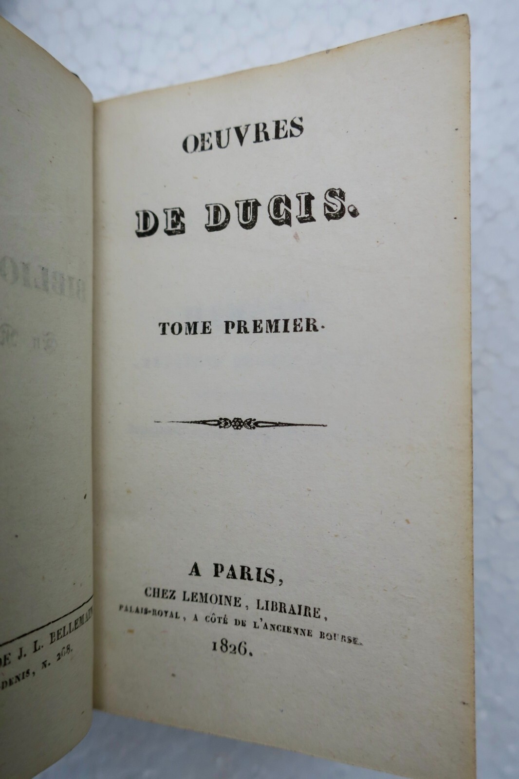 Sammlung von J. F. Ducis' Werken - Image 9