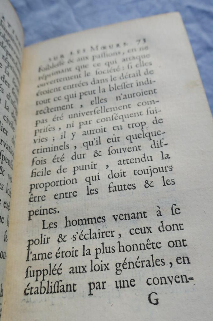 Duclos Considérations sur les moeurs de ce siècle 1751