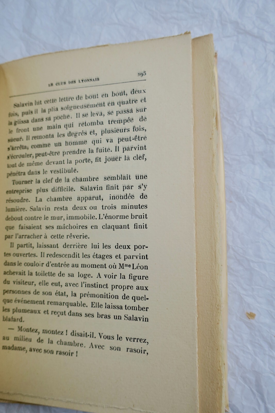 Duhamel Georges Le club des Lyonnais EO 1929 - La Librairie Antique