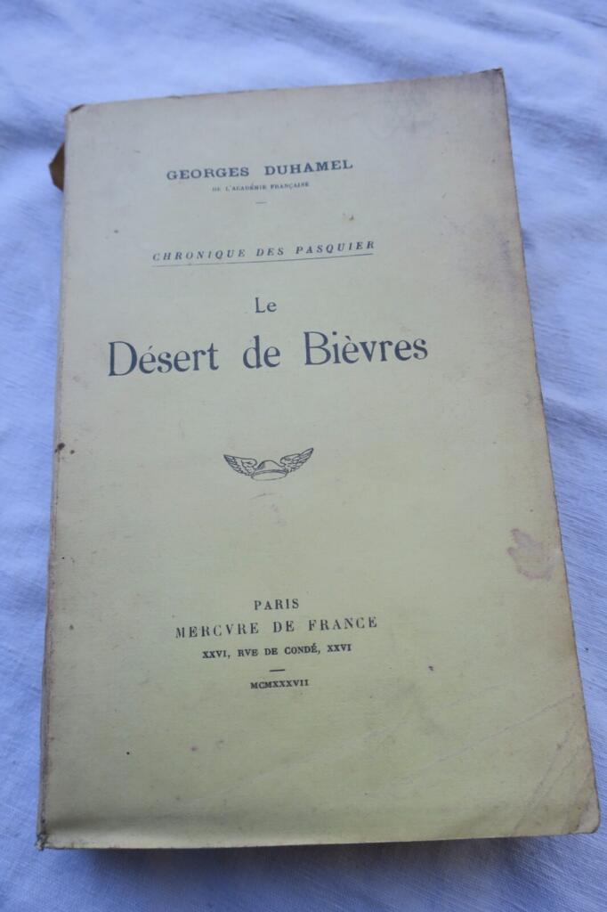 The Bièvres Desert - Signed Dedication Copy