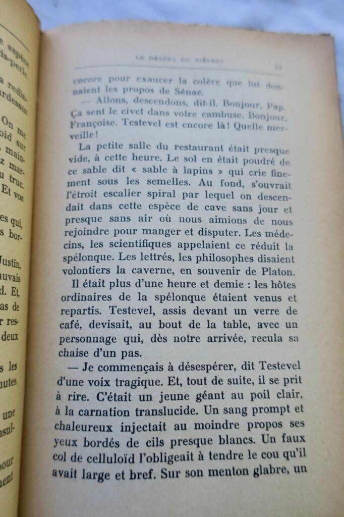 The Bièvres Desert - Signed Dedication Copy