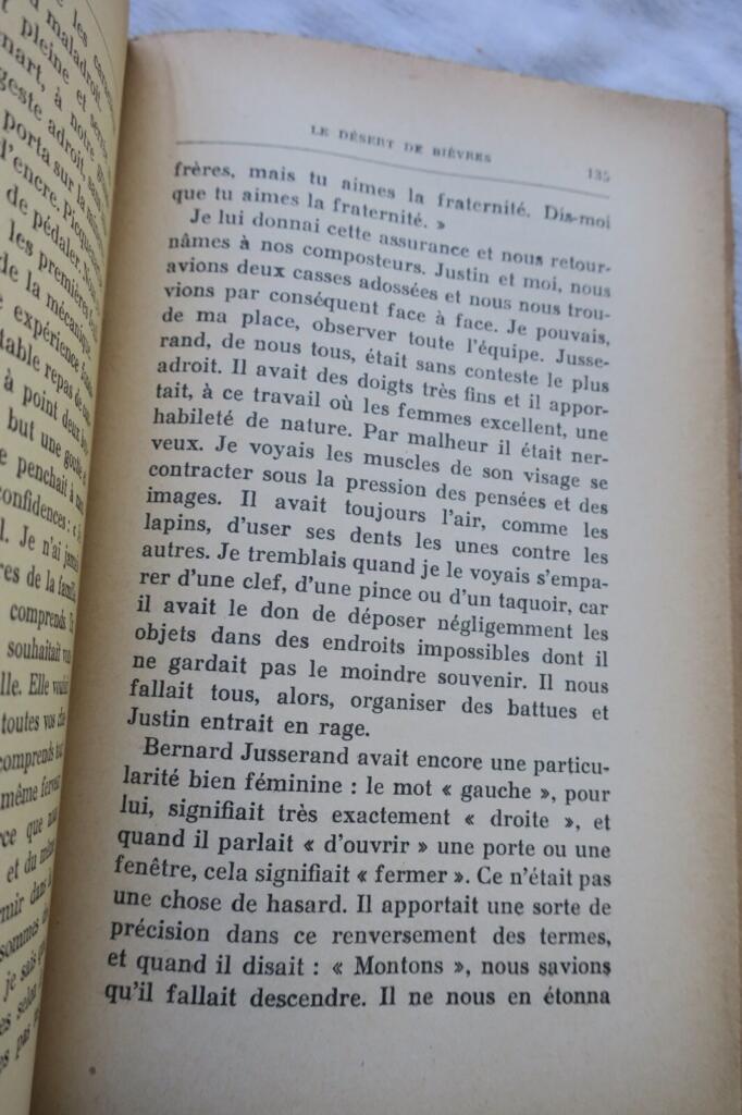 The Bièvres Desert - Signed Dedication Copy