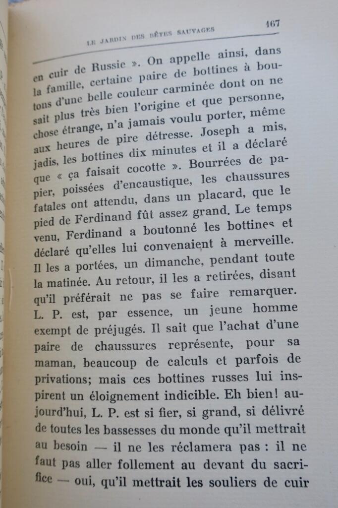 DUHAMEL GEORGES LE JARDIN DES BÊTES SAUVAGES + envoi