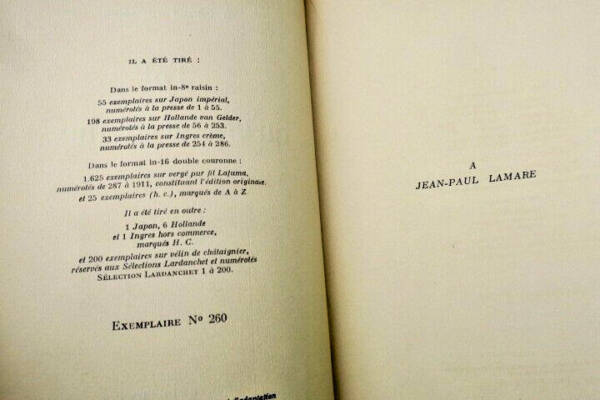 DUHAMEL Georges Tel qu&rsquo;en lui-même 1932