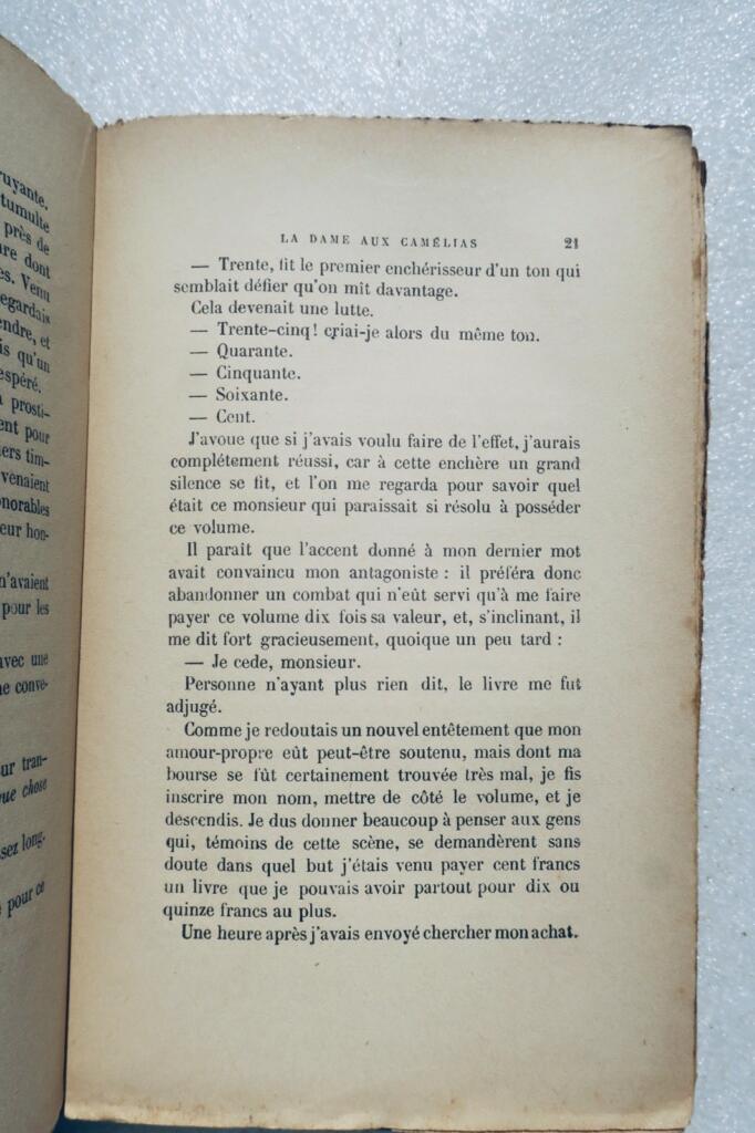 Dumas Fils, with a Preface by Jules Janin The Lady of the Camellias 1926