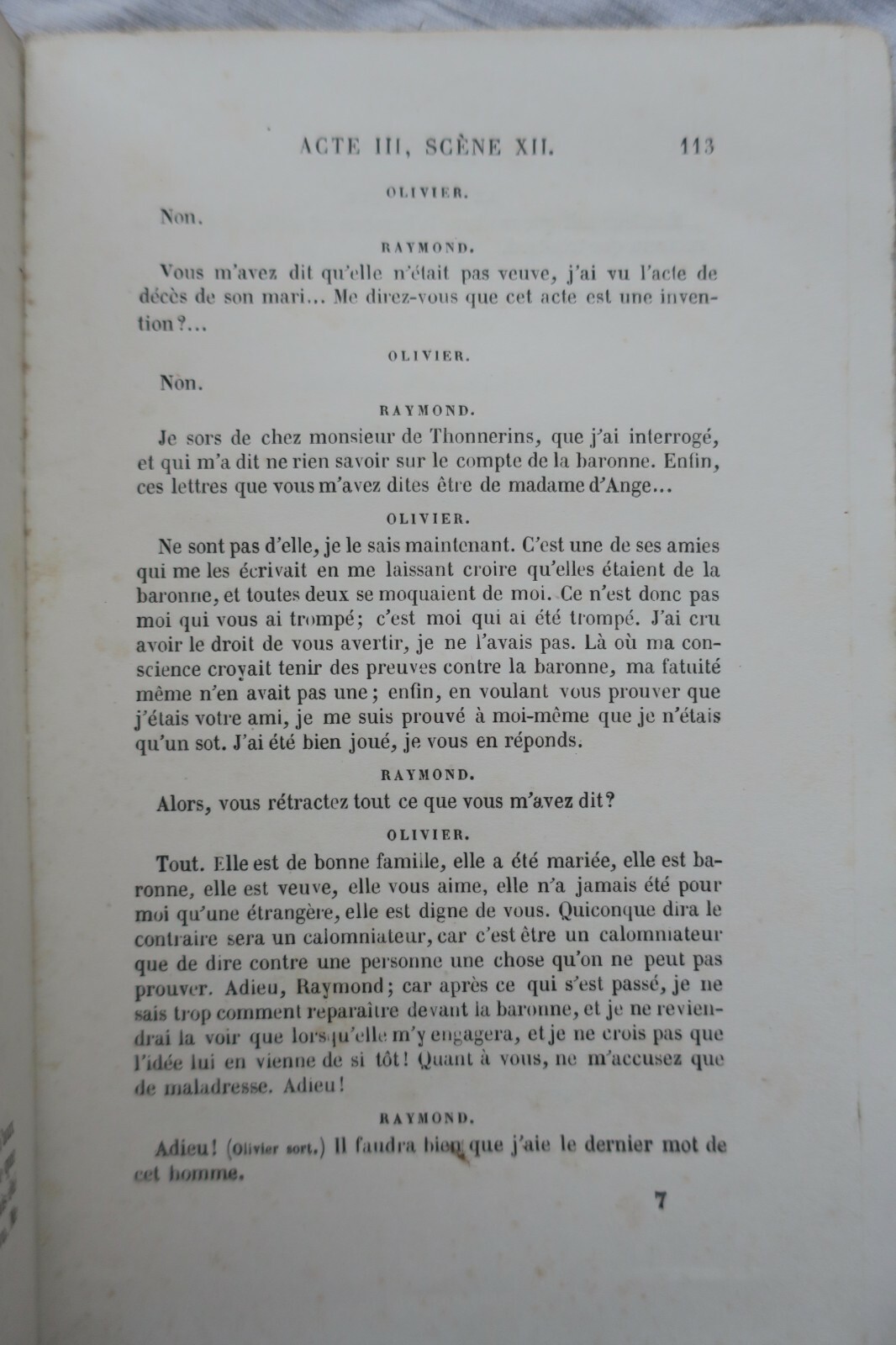 DUMAS Le demi-monde. 1855 - La Librairie Antique