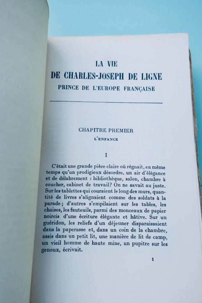Leben des Charles-Joseph de Ligne