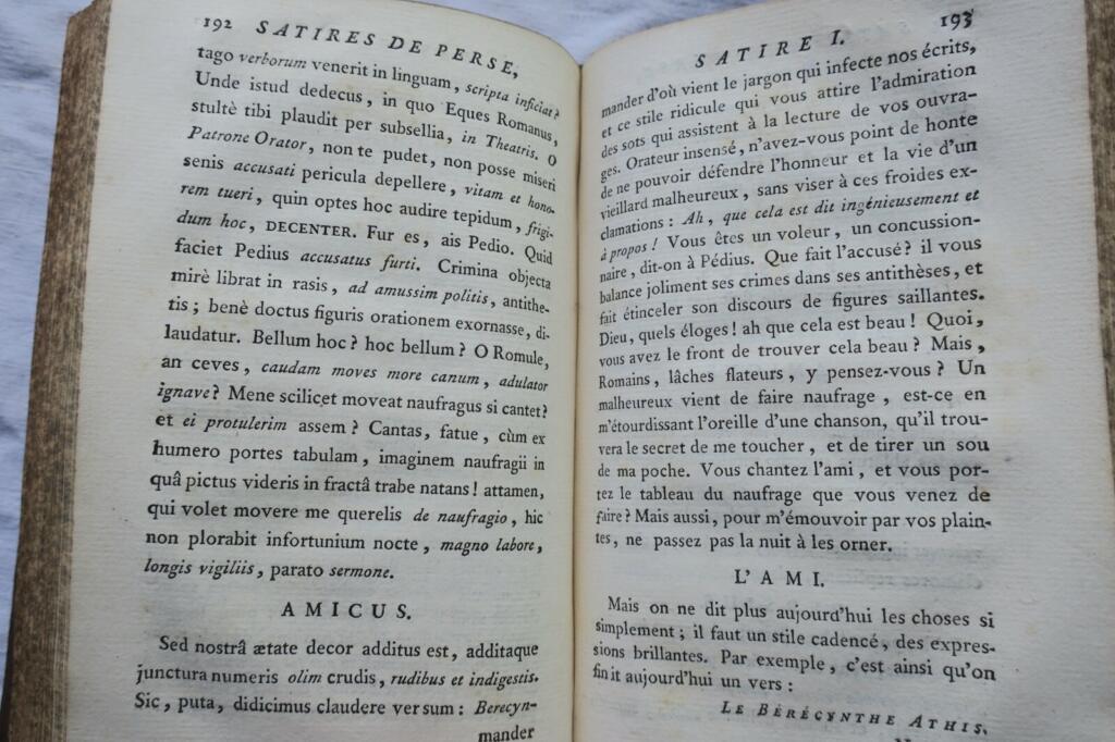 PERSUIS Satires - Classical Latin Commentary