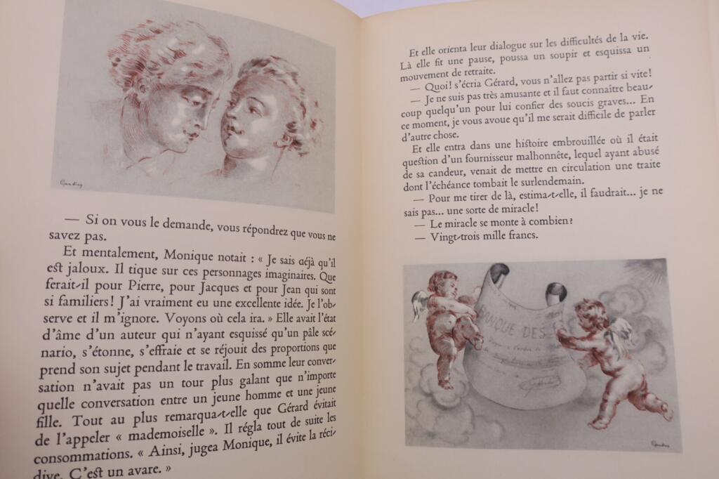 DUVERNOIS Illustré par Georges GAUDION. Cinq Nouvelles