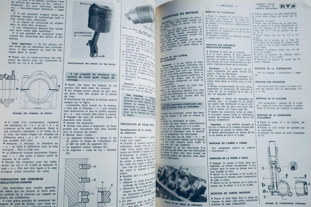 Citroën DV 23 - Technical Manual May 1973