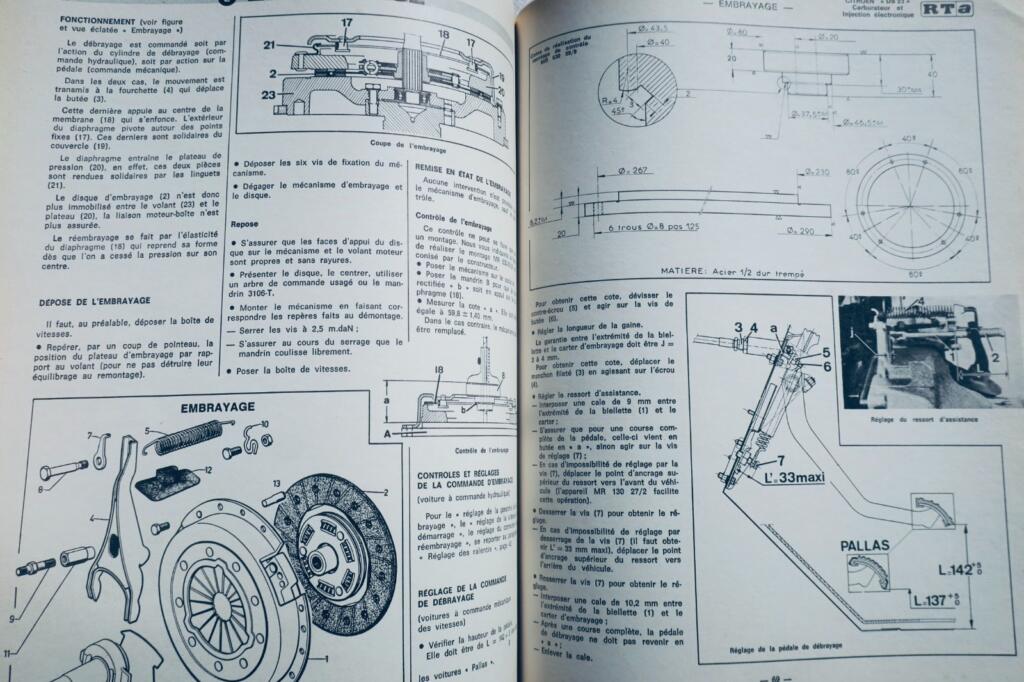 Citroën DV 23 - Technical Manual May 1973
