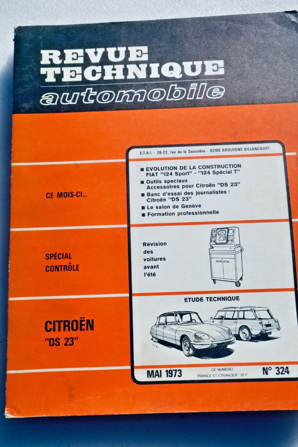 Citroën DV 23 - Technical Manual May 1973