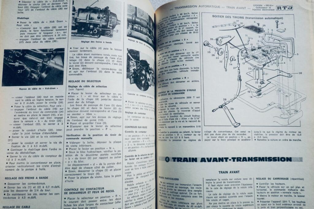 Citroën DV 23 - Technical Manual May 1973