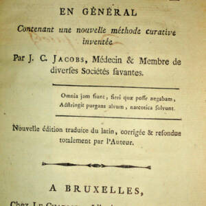 dyssenterie Traité de la dyssenterie 1800