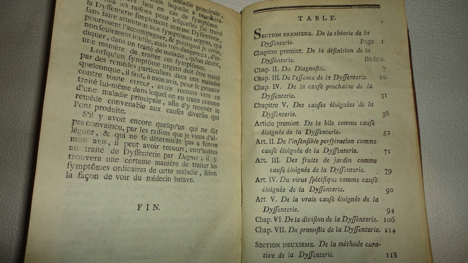 dyssenterie Traité de la dyssenterie 1800 – Image 5