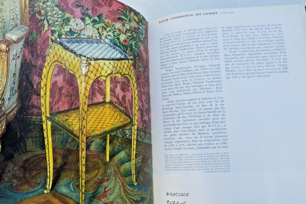 Französische Tischler des 18. Jahrhunderts
